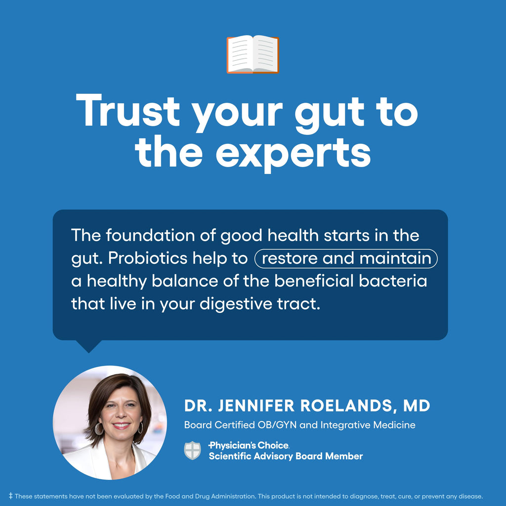 Physician's Choice Probiotic Supplement for Digestive Health

