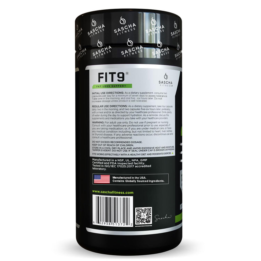 Sascha Fitness Fat Loss Pills | Collagen Support

