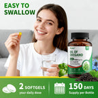 PWERD Oregano Oil Softgels with Black Seed for Immune Support

