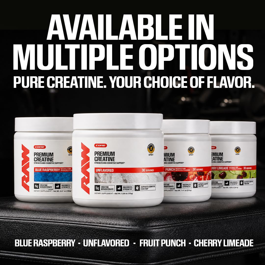 RAW Nutrition Creatine Monohydrate Powder – Micronized

