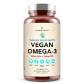 AMANDEAN Vegan Omega-3 Softgels with Algae DHA & EPA, Carrageenan-Free