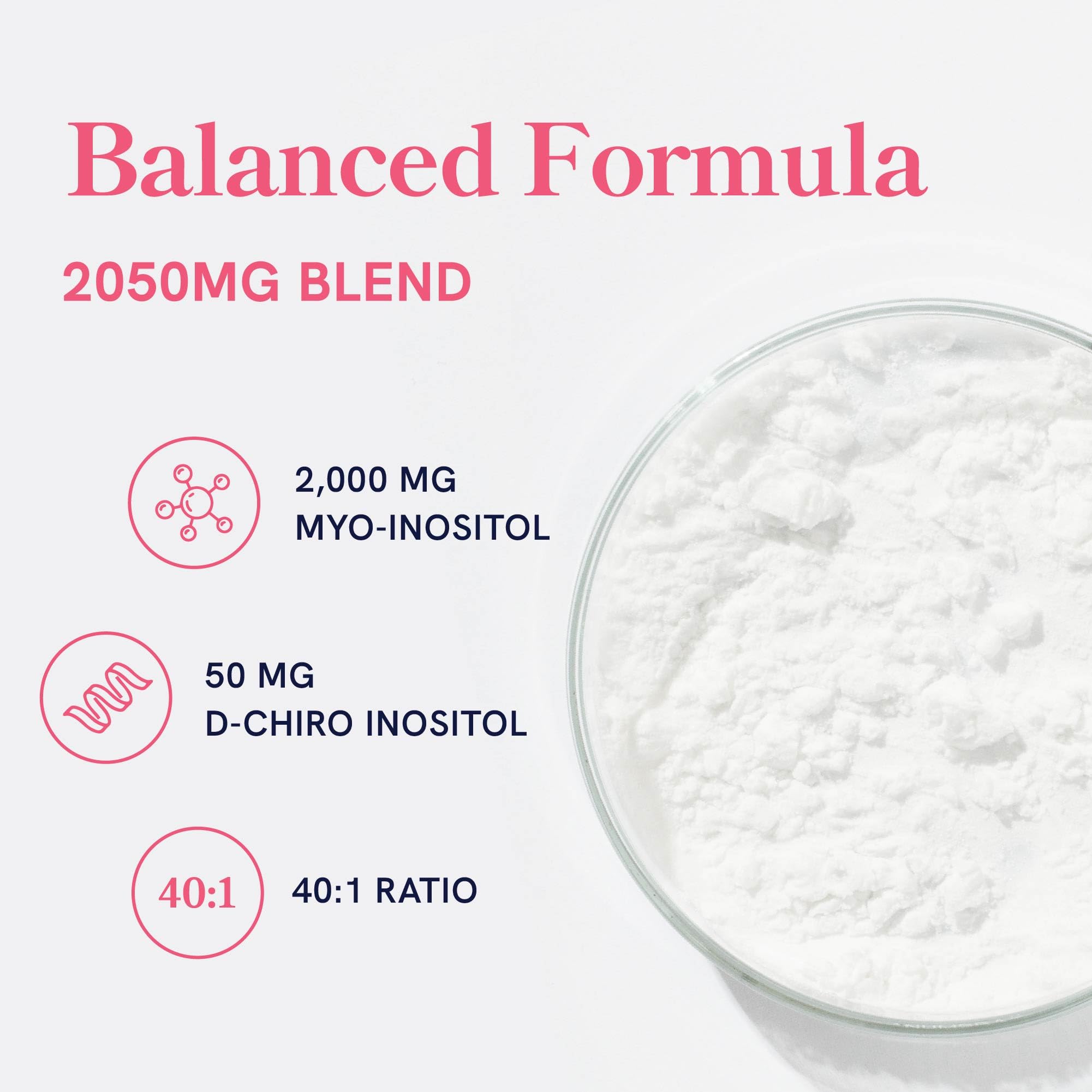 SMNutrition Myo-Inositol & D-Chiro Inositol|Hormone Balance

