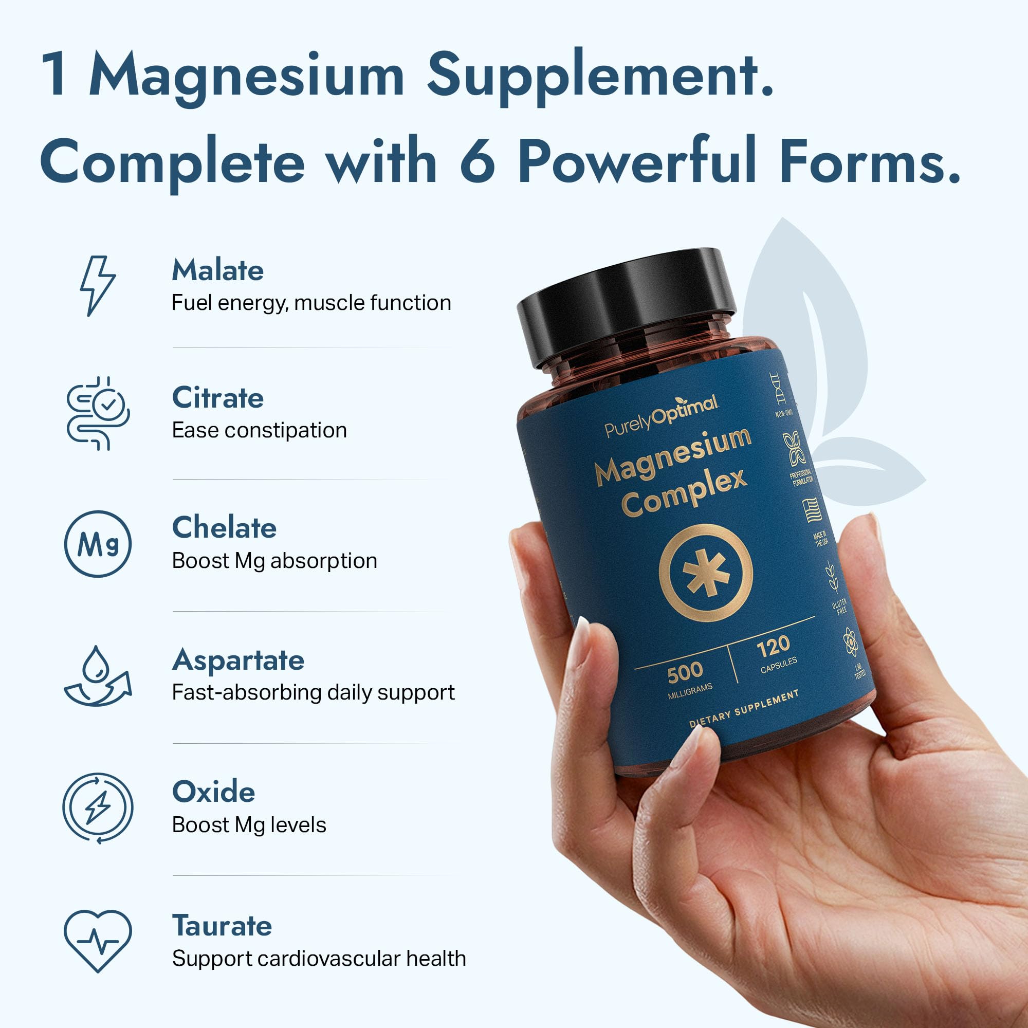 Purely Optimal Magnesium Complex - Sleep Support

