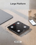 RENPHO Smart Scale for Body Weight | Bluetooth App Sync

