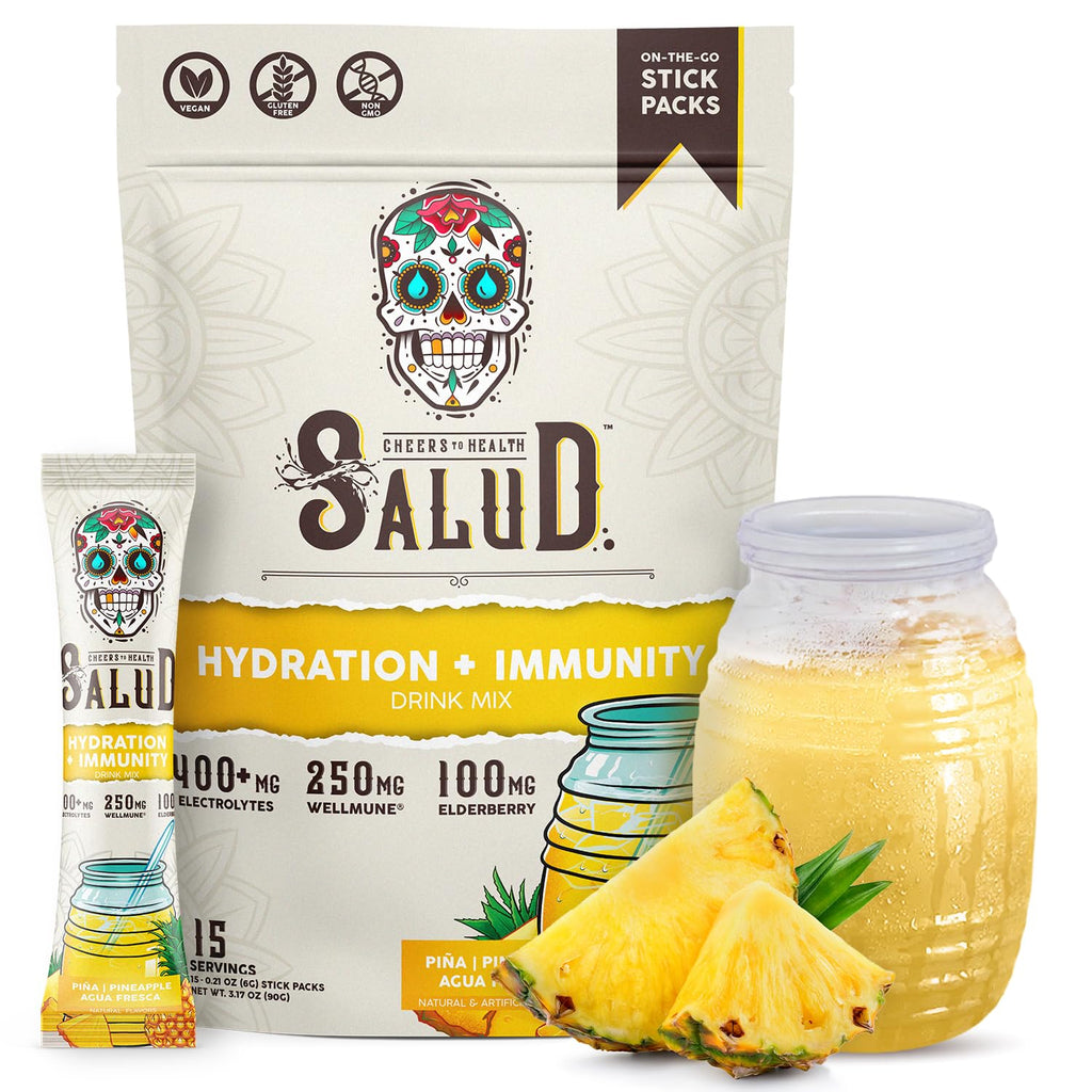 Salud 2-in-1 Hydration Sachets + Immunity Electrolytes Powder