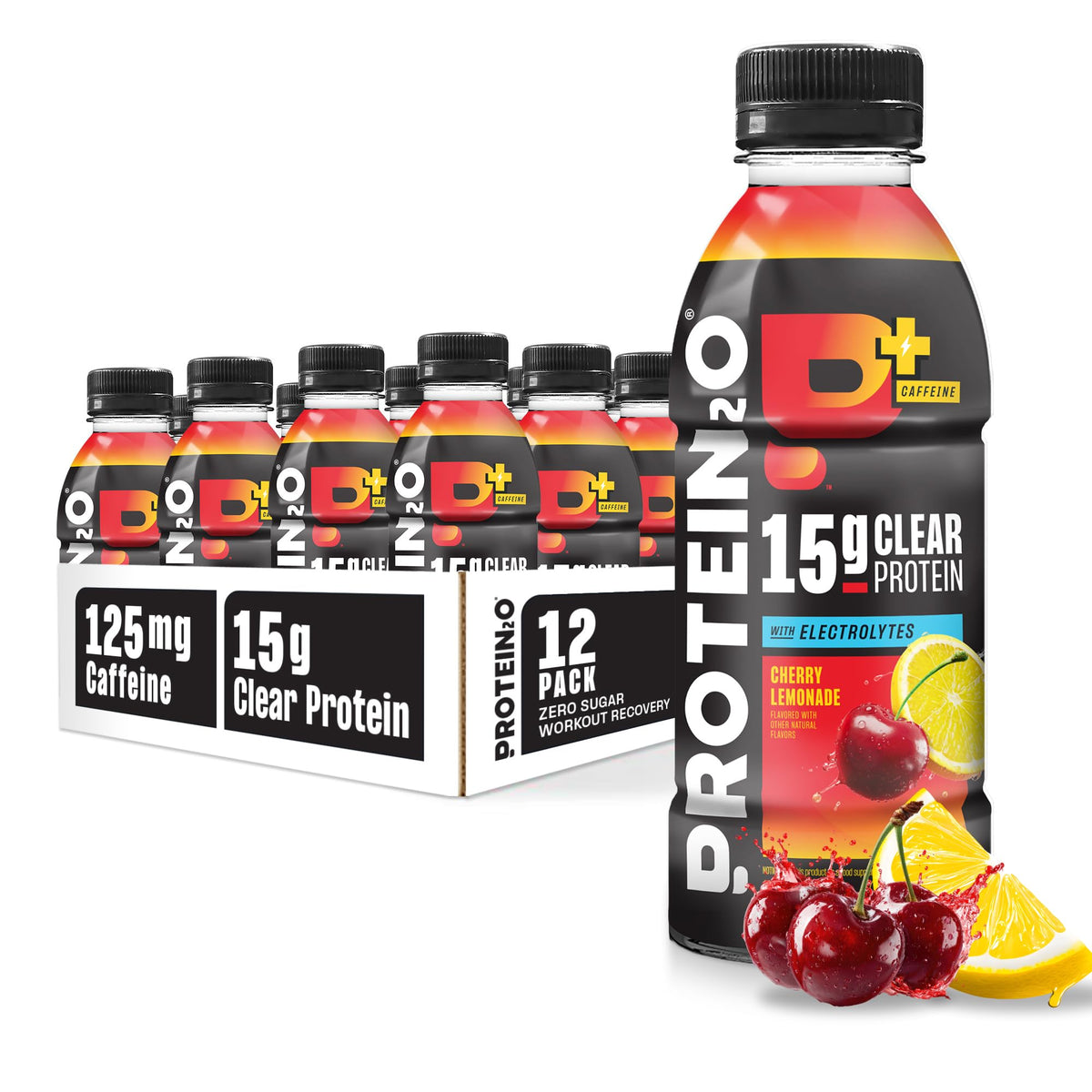 Protein2o Hydration Drink with Whey Protein Isolate Caffeine