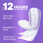 Always Discreet Incontinence Pads - Drier Protection

