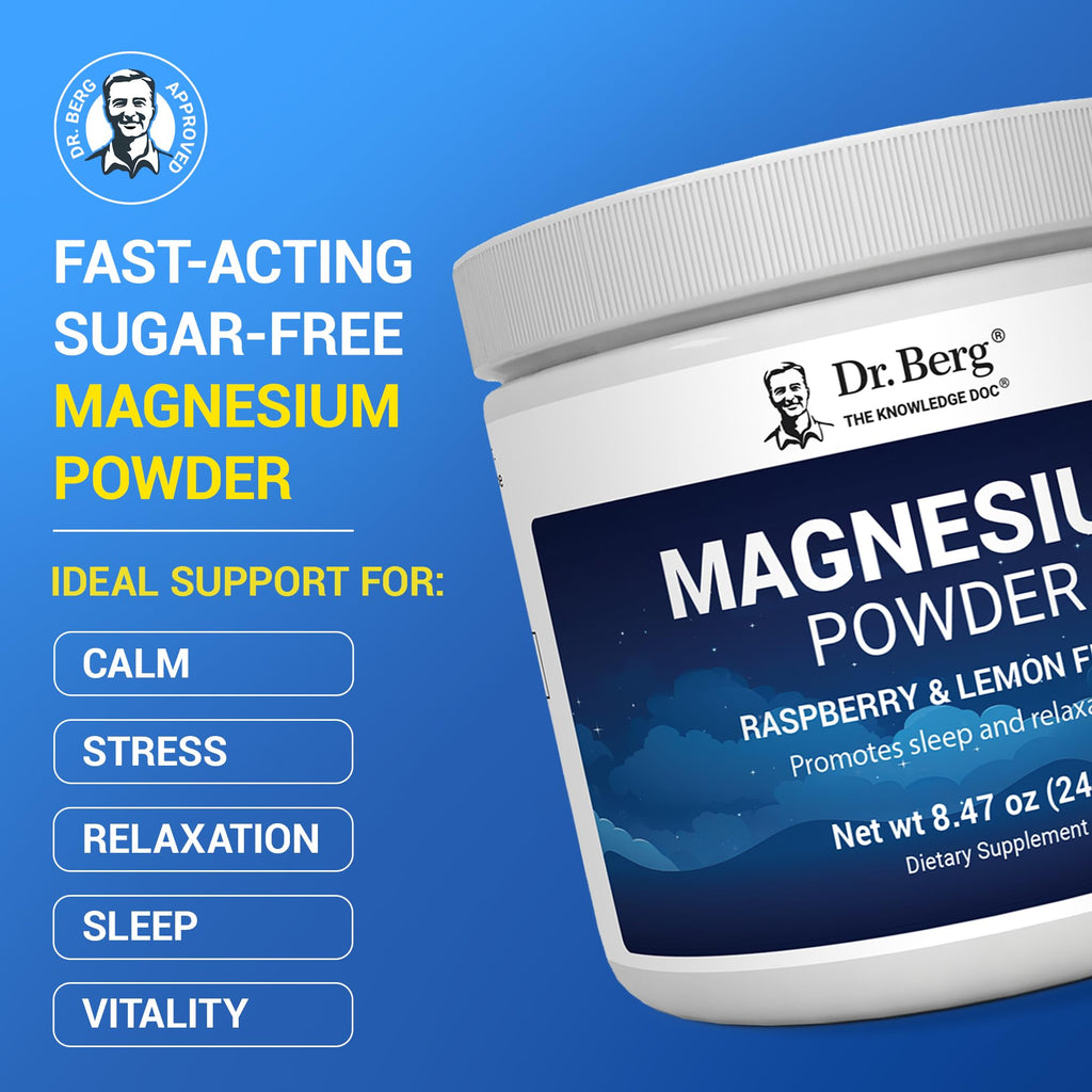 Magnesium Glycinate Powder - Dr. Berg Sleep Support

