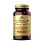 Solgar Vitamin D3 125 mcg (5000 IU) Immune & Bone Support