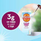 Metamucil Clear Fiber Blend Unflavored Fiber Supplement

