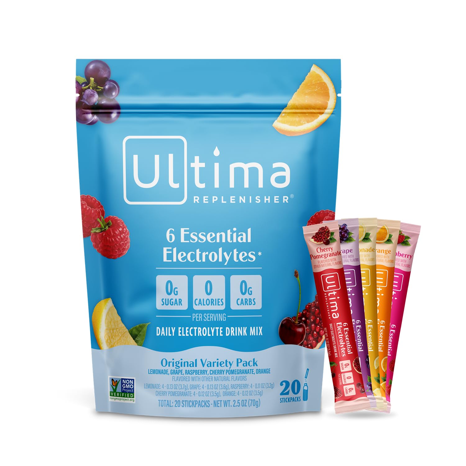 Ultima Replenisher Electrolyte Powder | Zero Sugar Hydration

