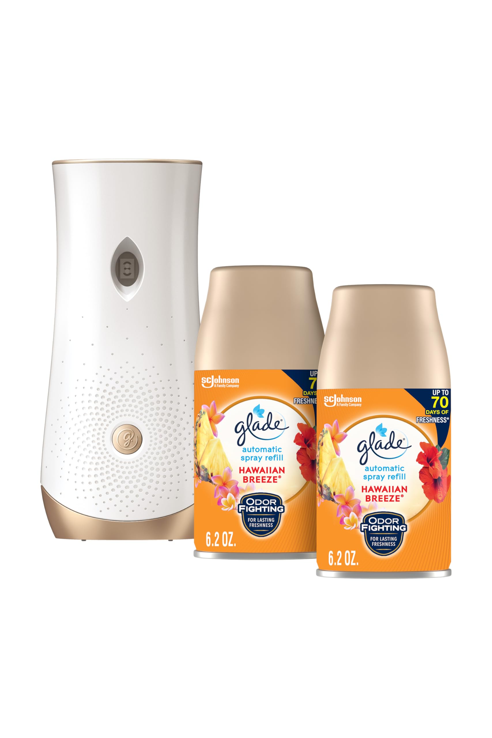 Glade Automatic Spray Refill and Holder Kit for Home and Bathroom