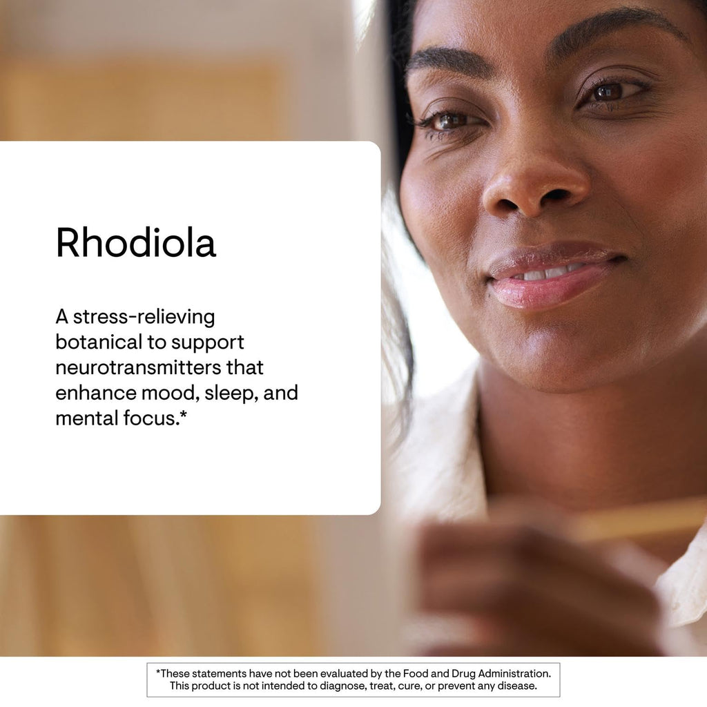 Thorne Rhodiola Botanical Supplement for Stress Relief

