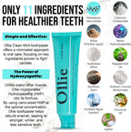 Ollie Nano Hydroxyapatite Toothpaste | Fluoride-Free Enamel

