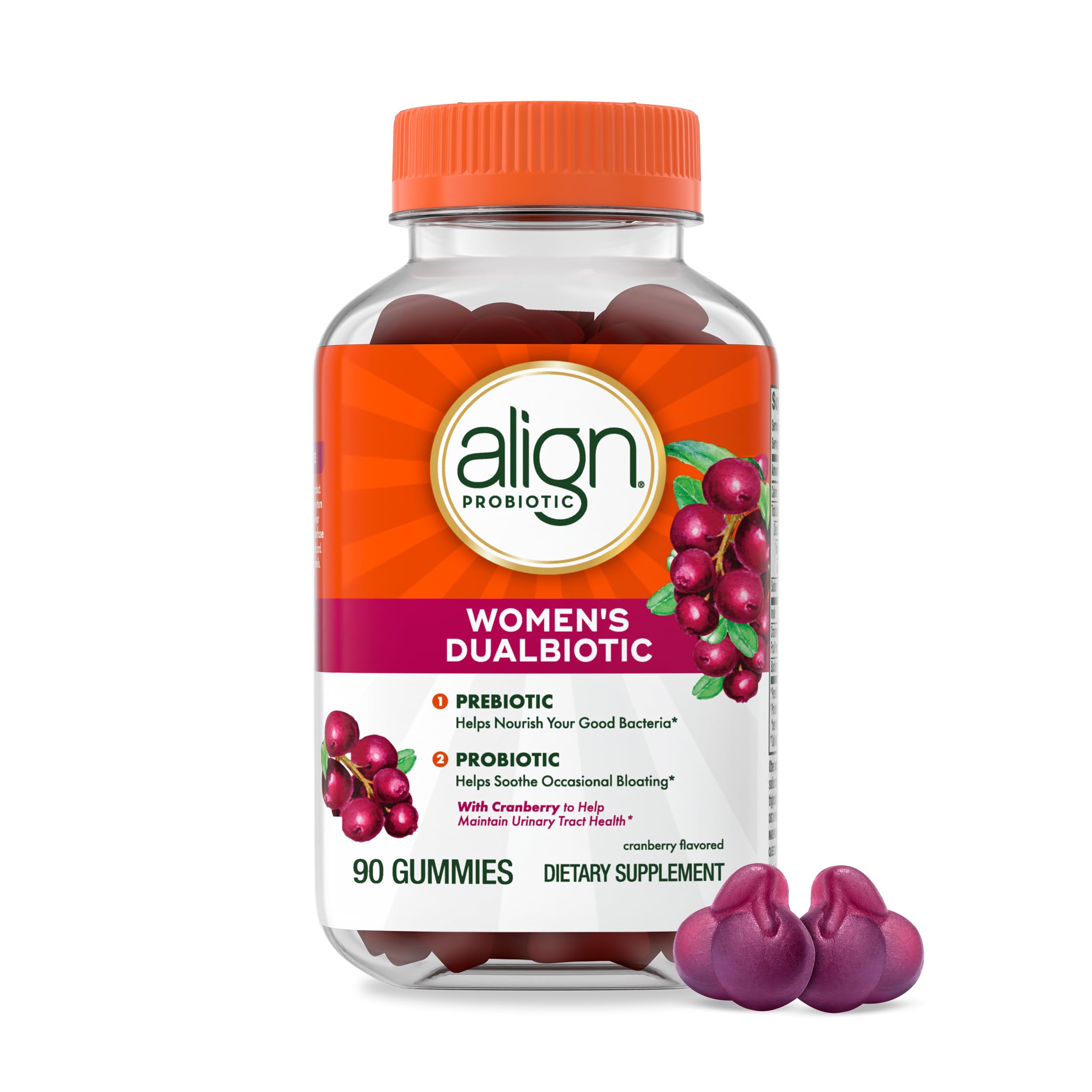 Align Probiotic Women’s Dualbiotic with Cranberry

