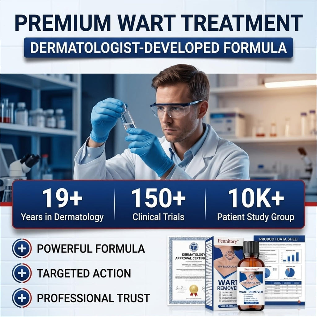 Peunitory Wart Remover Liquid - Fast-Acting Maximum Strength

