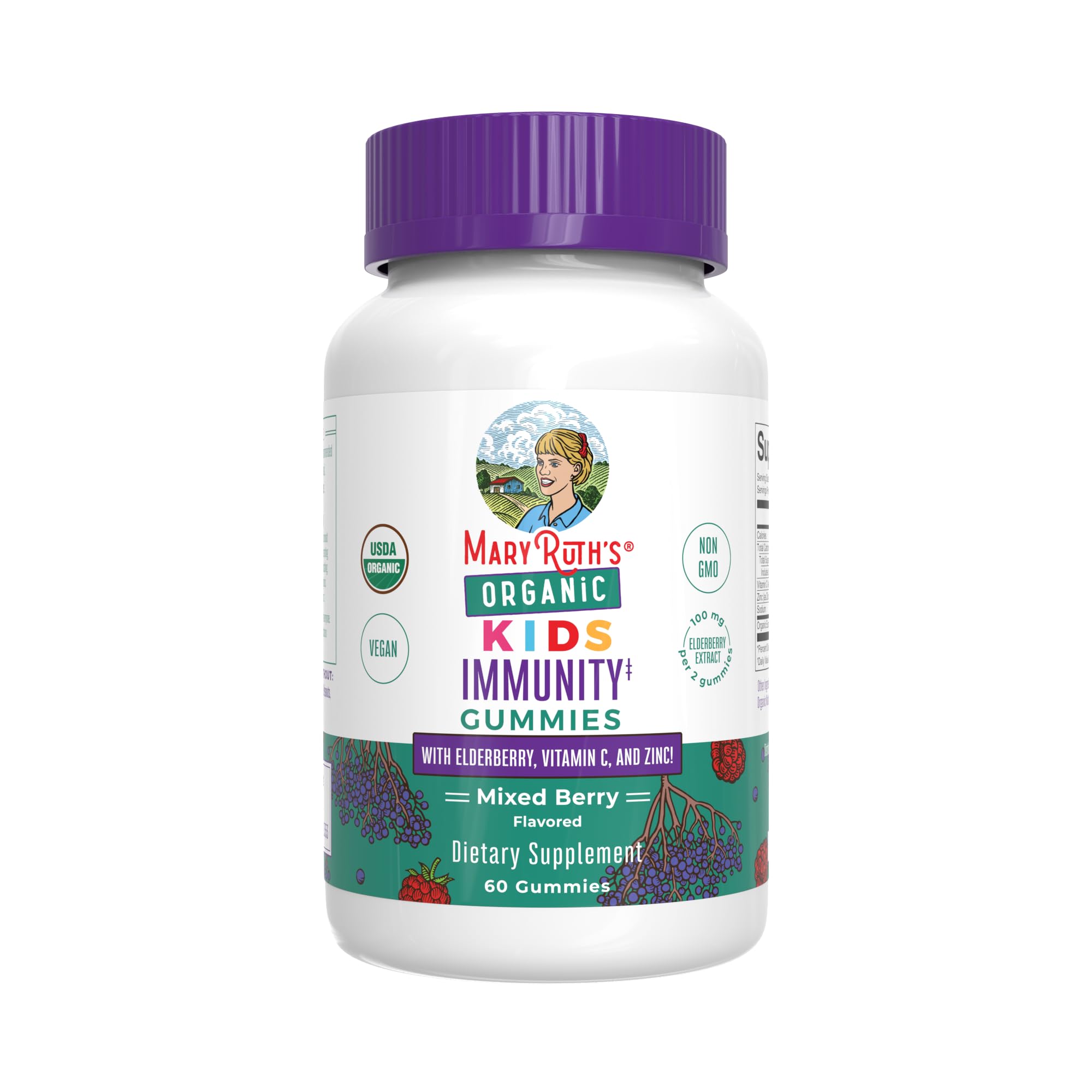 MaryRuth's Organics Kids Immune Gummies - Organic Vitamin C

