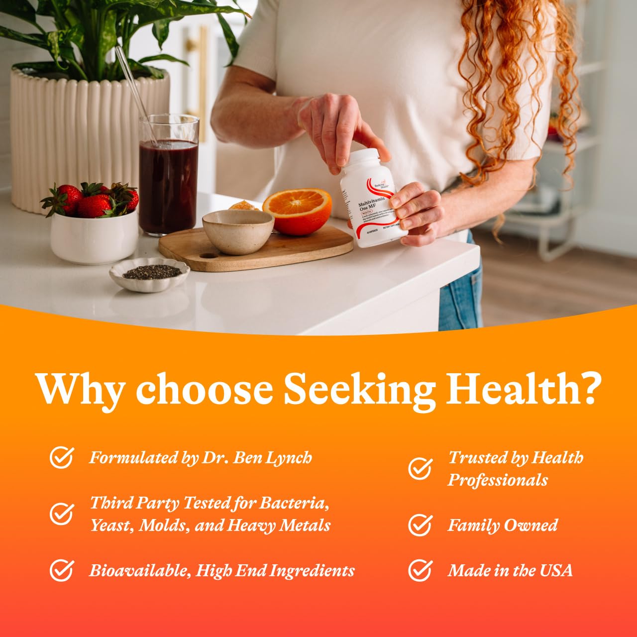 Seeking Health Multivitamin for Daily Wellness

