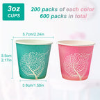 LITOPAK Disposable Bathroom Cups - Paper Cups for Events

