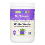 NuNaturals White Stevia Powder Blend Zero Calorie

