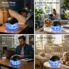 Air Freshener Diffuser with Essential Oils and Night Light

