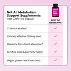HUM Berberine Supplement for Metabolic Health | BioPerine

