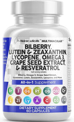 Clean Nutra Eye Vitamins with Bilberry Lutein and Zeaxanthin

