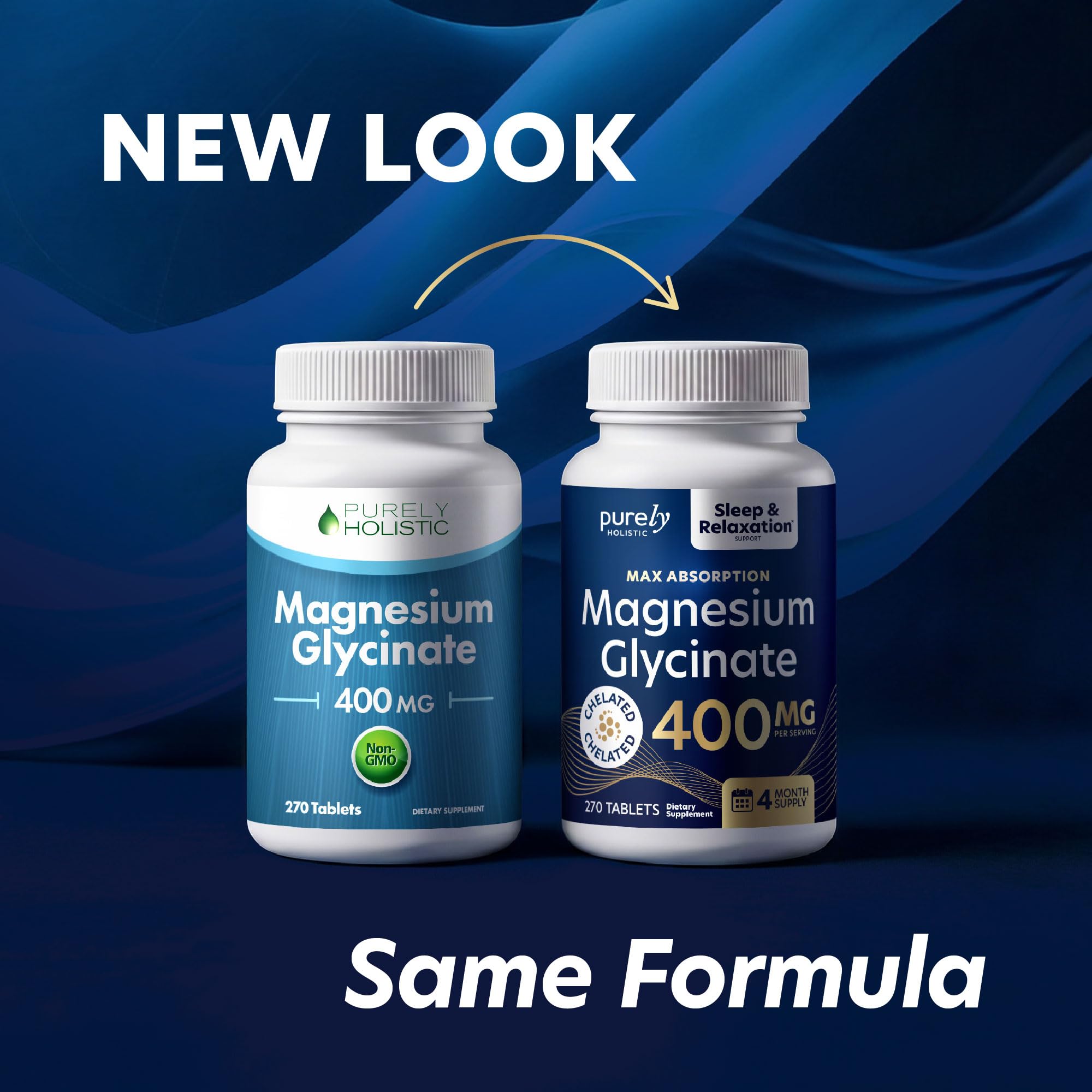 Magnesium Glycinate by Purely Holistic | High Absorption

