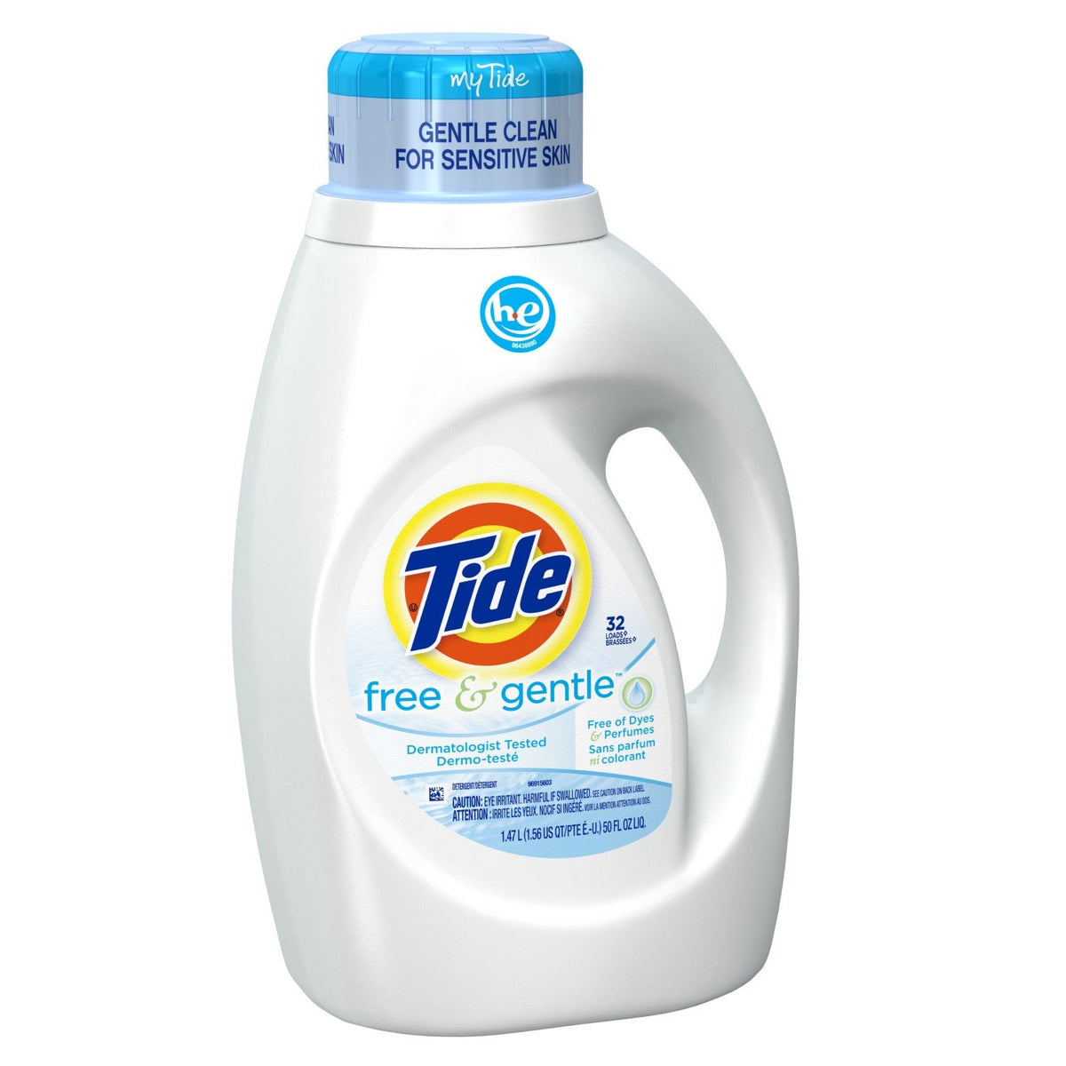Tide Free and Gentle Liquid Laundry Detergent