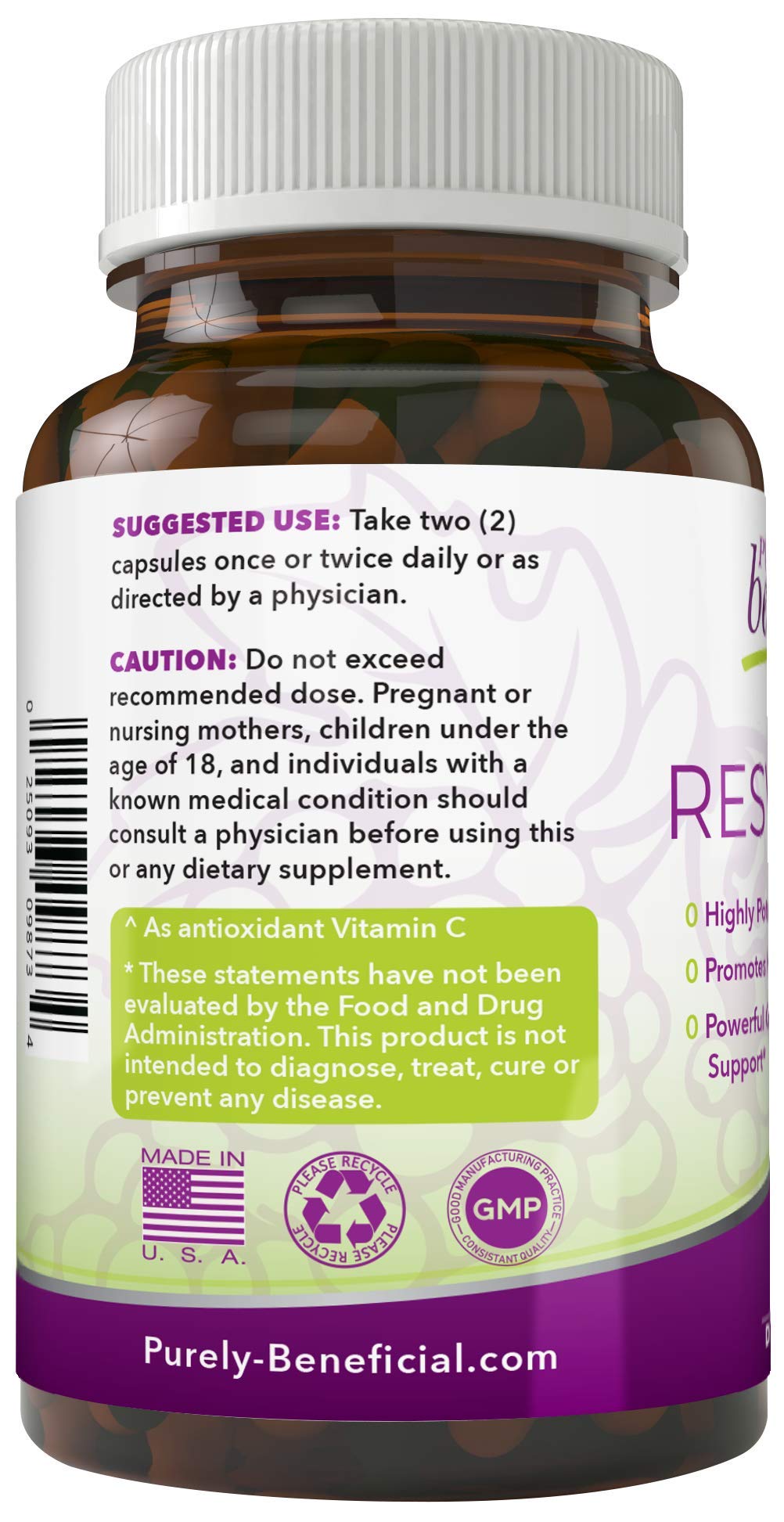 Purely Beneficial Antioxidant Dietary Supplement

