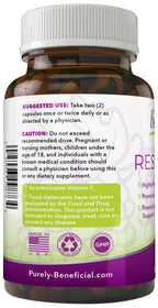 Purely Beneficial Antioxidant Dietary Supplement

