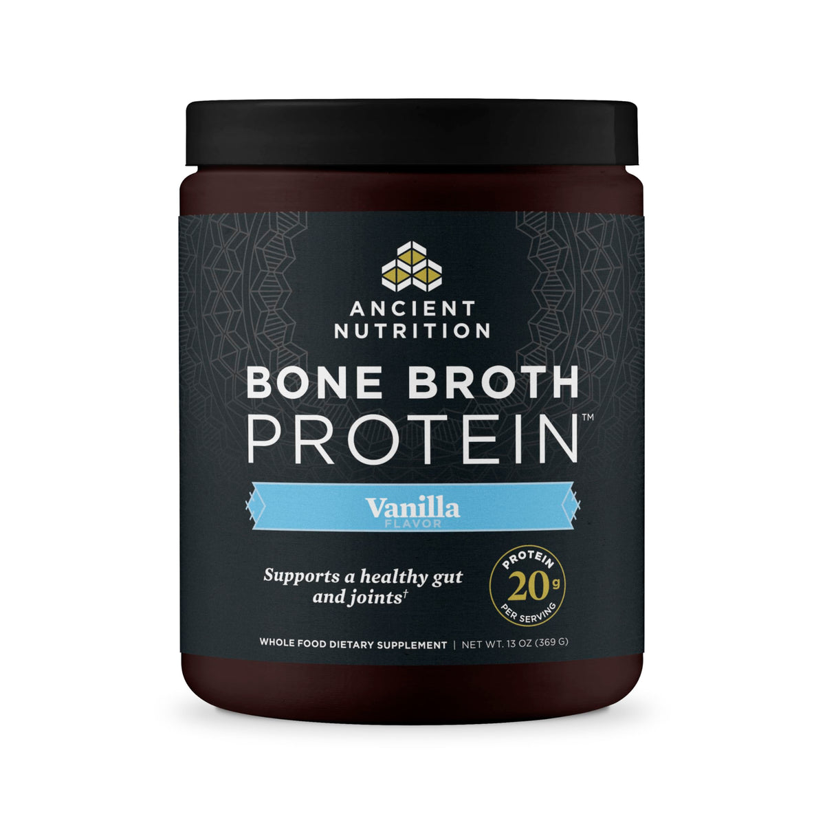 Ancient Nutrition Bone Broth Protein Powder with Hydrolyzed Collagen