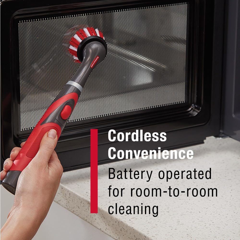 Rubbermaid Reveal Power Scrubber Cordless Oscillating Brush

