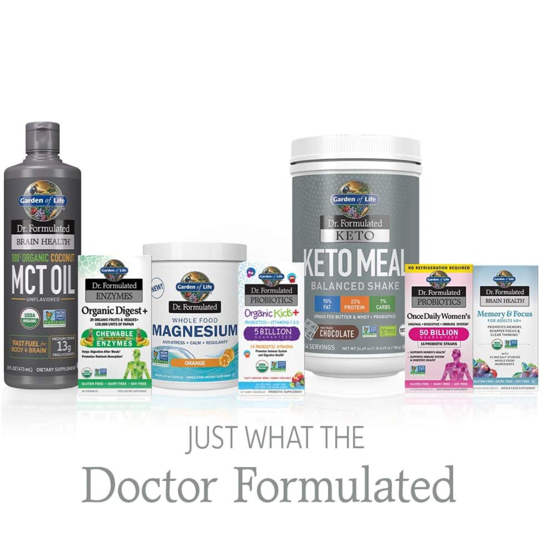 Garden of Life MCT Oil for Brain Health - Organic Coconut

