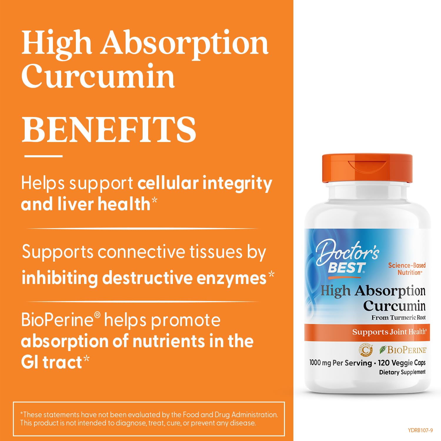 Doctor's Best Turmeric Curcumin with BioPerine

