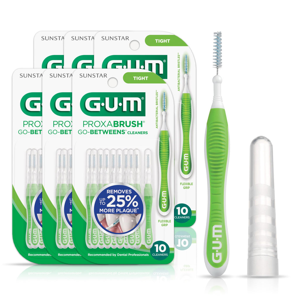 GUM Proxabrush Go-Betweens Tight Interdental Brushes

