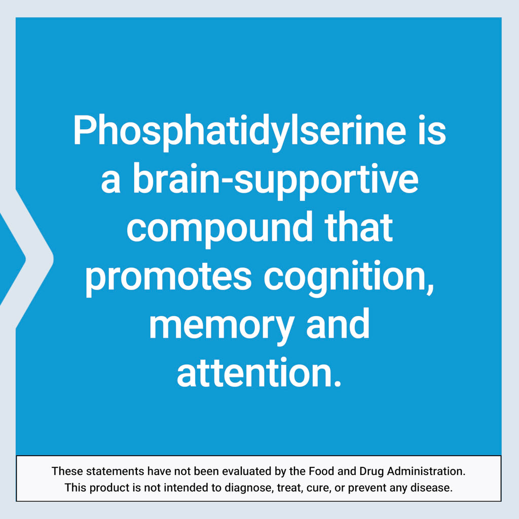 Phosphatidylserine PS Caps by Life Extension for Cognition

