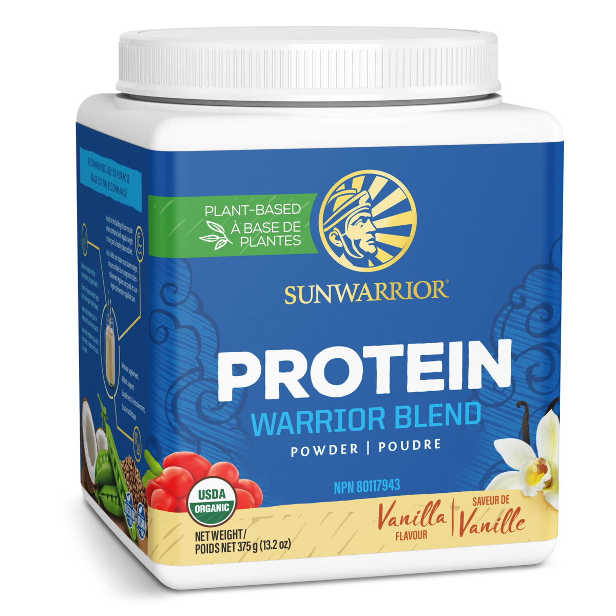 Sunwarrior Warrior Blend Organic Plant-Based Protein Powder