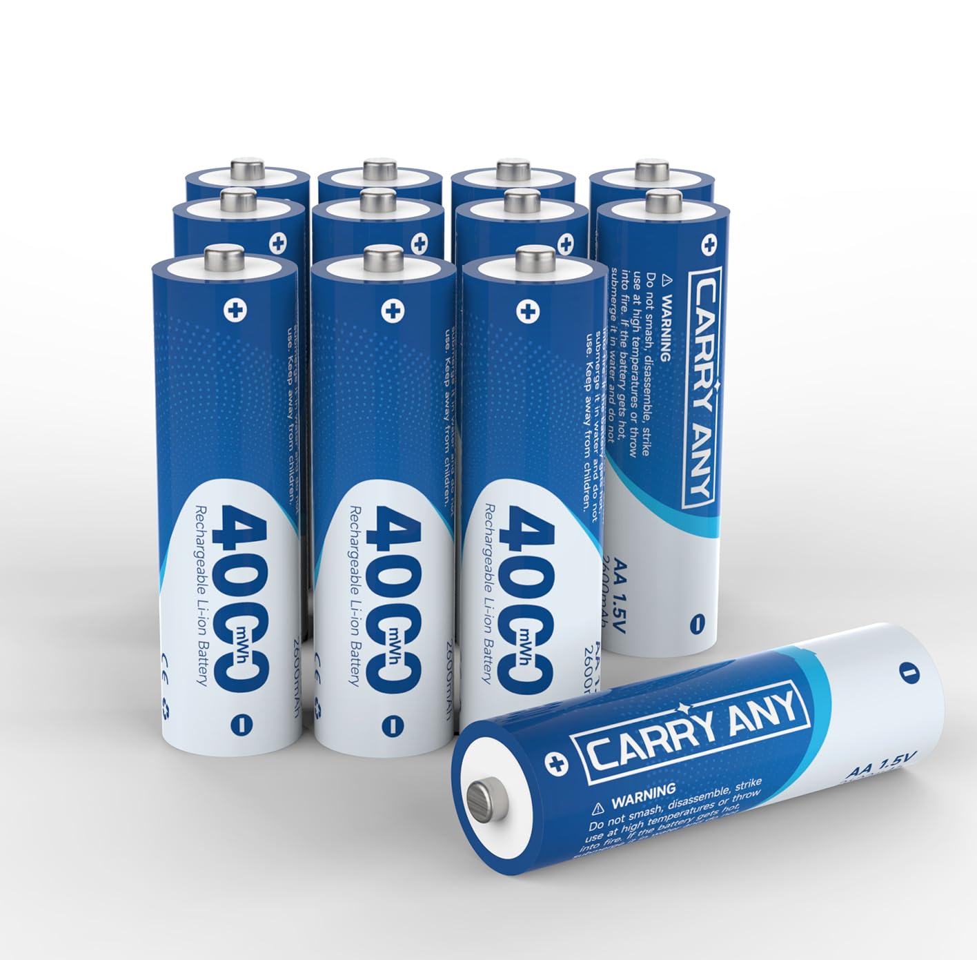 Carry Any Rechargeable Lithium Batteries with Smart USB-C Charger