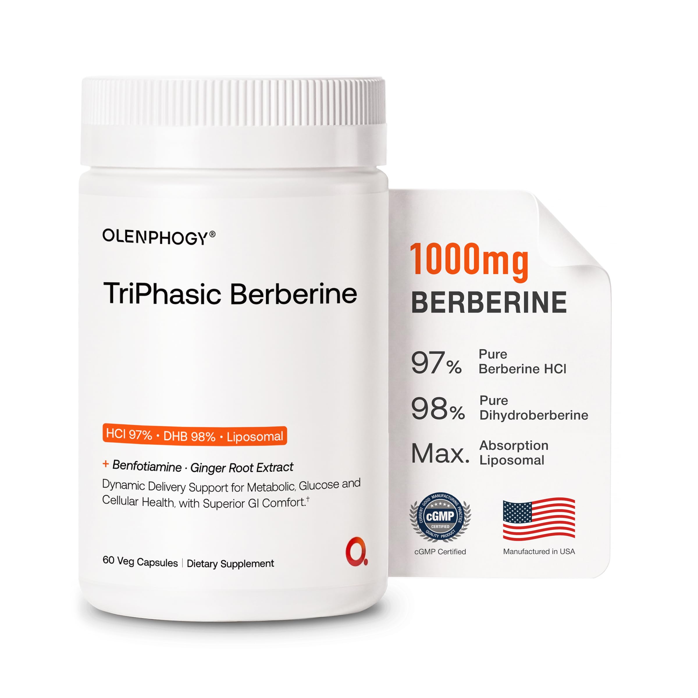OLENPHOGY TriPhasic Berberine: Liposomal Dihydroberberine

