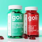 Goli Pre Pro Postbiotic Gummies - 3-in-1 Formula

