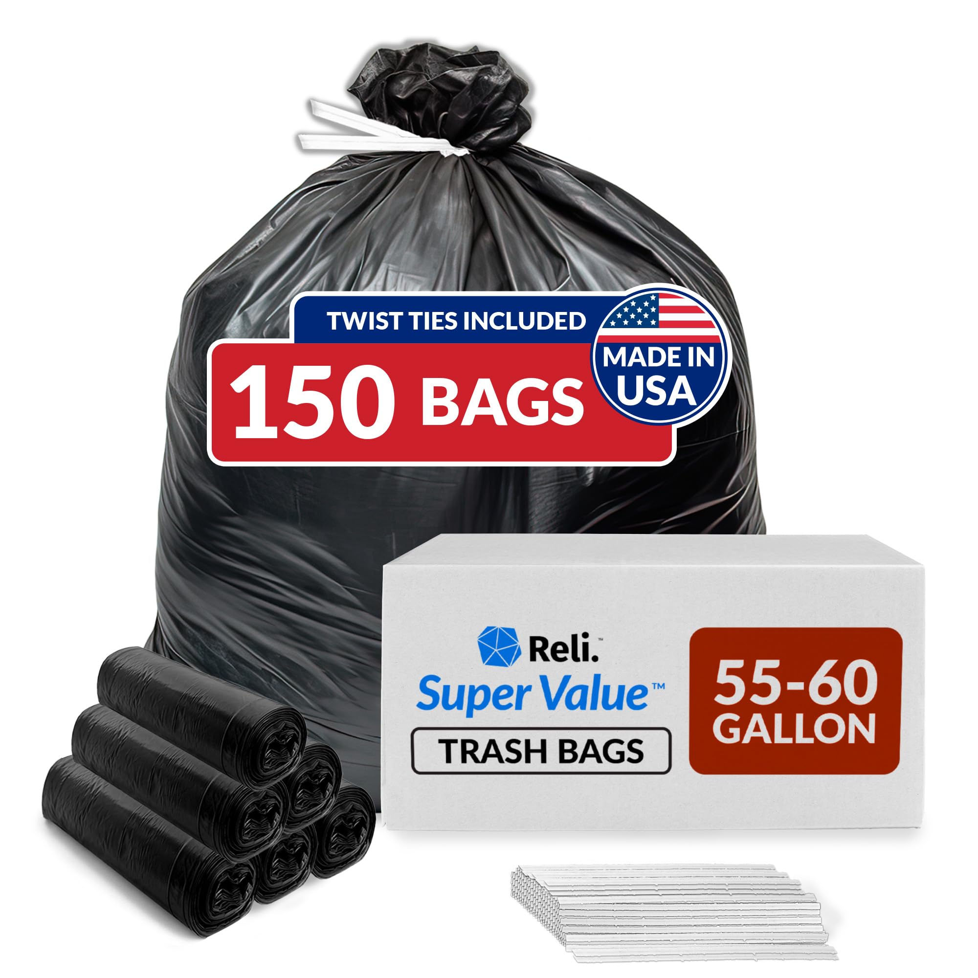 Trash Bags for Waste Disposal | Reliable Cleanup

