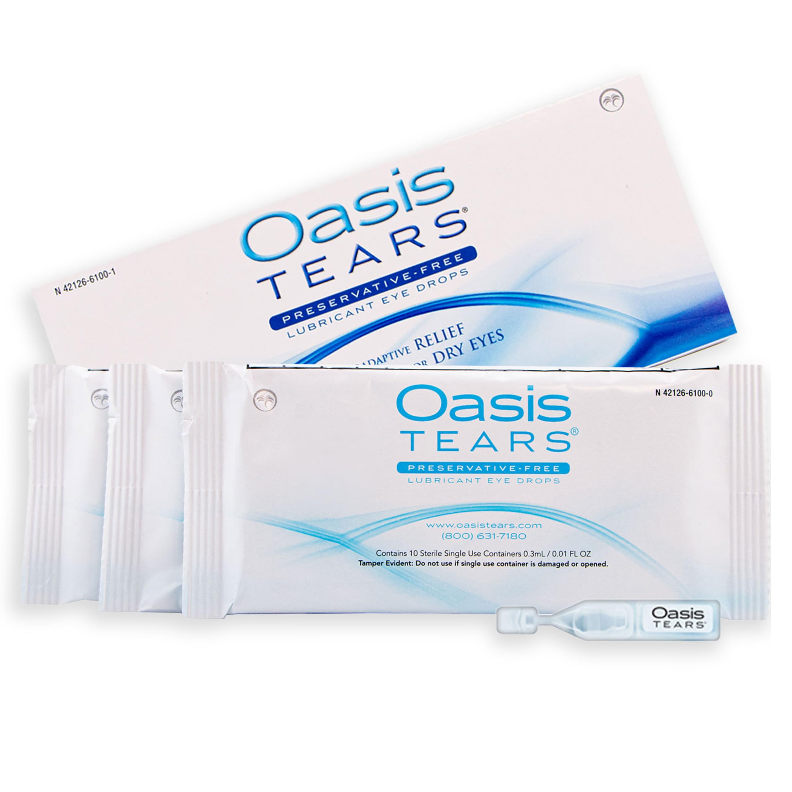 Oasis TEARS Preservative-Free Eye Drops - Dry Eye Relief

