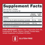 Qunol Ultra CoQ10 100mg Softgels | 3X Absorption

