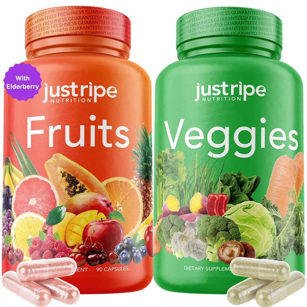 Fruits & Veggies Capsule Supplement by Just Ripe Nutrition

