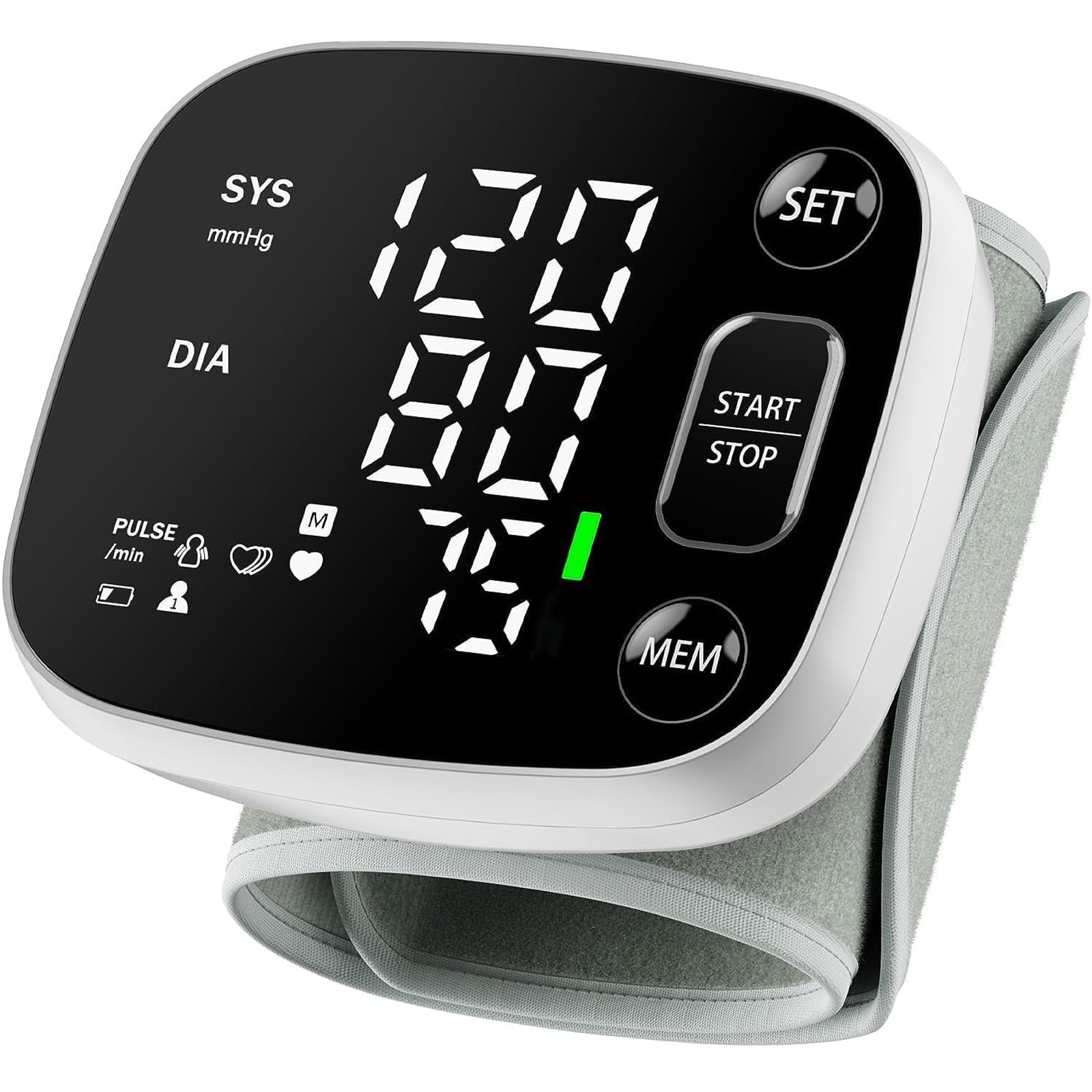 Oklar Wrist Blood Pressure Monitor FDA Cleared|Rechargeable


