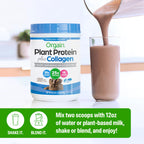 Orgain Plant Protein Powder + Collagen with Probiotics


