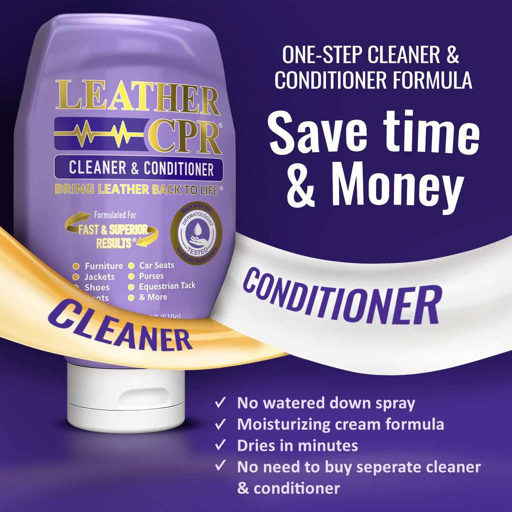 Leather CPR Cleaner & Conditioner by CPR Cleaning

