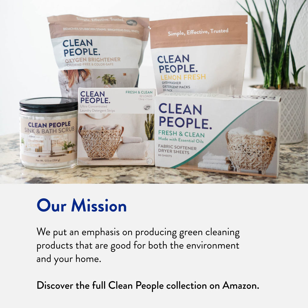 Clean People Laundry Detergent Sheets – Ultra Concentrated

