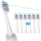 Toothbrush Replacement Heads for Waterpik Sonic Fusion 2.0